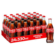 Coca cola glass bottle 24x330ml